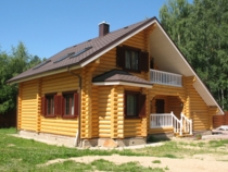 Оцилиндрованный дом